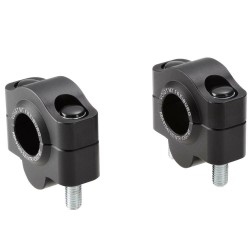 Voigt-MT Stuurverhogers 20mm | Suzuki DR 400 S (DR400) 80-81 zwart