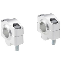 Voigt-MT Handlebar risers 20mm | Yamaha XJR 1300 (RP02) 98-01 silver anodized