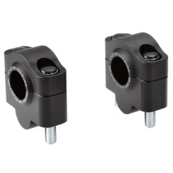 Voigt-MT Stuurverhogers 25mm | Suzuki DR 200 S (SH42A) 86-89 zwart