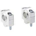 Voigt-MT Handlebar risers 25mm | Triumph Speed Triple 900 (T300B) 94-97 silver anodized