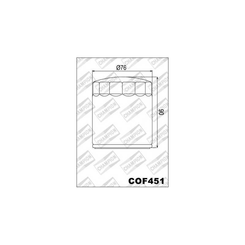 Oliefilter COF451