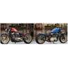 Bobber Seat Retro zwart/bruin