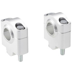 Voigt-MT Handlebar risers 30mm | Honda XL 600 RM (PD04) 87 silver anodized