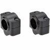 Voigt-MT Stuurverhogers conversie Fat-Bar (ø28.6mm) | Suzuki DR 125 S (SF42A) 90-95 zwart