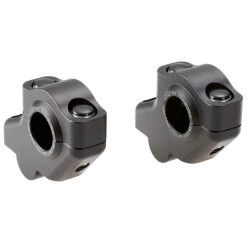 Voigt-MT Stuurverhogers 30mm (verspringing) 21mm | Yamaha DT 125 RE (DE06) 00-04 zwart