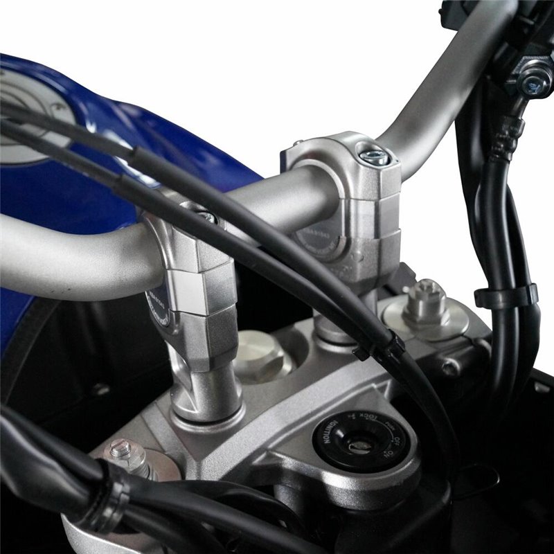 Voigt-MT Stuurverhogers 20mm | Yamaha MT-10 & SP (RN45) 2016-2020 zilver