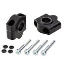 Voigt-MT Handlebar risers 25mm | BMW K 100 (BMW100) 83-90 black anodized