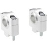 Voigt-MT Handlebar risers 30mm | Kawasaki Versys 650 ABS / 650 X silver anodized