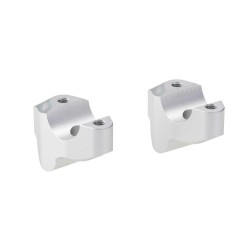 Voigt-MT Stuurverhogers 30mm (verspringing) 19mm | KTM 1190 Adventure R 13-16 zilver