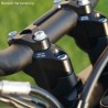 Voigt-MT Handlebar risers 30mm with offset 19mm | KTM 690 Duke R 16- black anodized