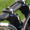 Voigt-MT Handlebar risers 30mm with offset 19mm | KTM 790 Duke 18- silver anodized