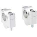 Voigt-MT Handlebar risers 30mm | Honda CB 300 R (CBF300NA) (NC55) 18- silver anodized