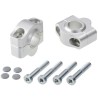 Voigt-MT Handlebar risers 20mm | Honda CRF 250 L & Rally (MD38 & MD44), all years silver anodized