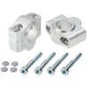 Voigt-MT Handlebar risers 20mm | Suzuki GSX-S 750 silver anodized
