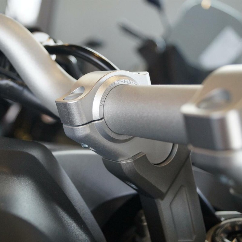 Voigt-MT Stuurverhogers 30mm (verspringing) 21mm | Yamaha MT-09 Tracer (RN29 & RN43) zwart