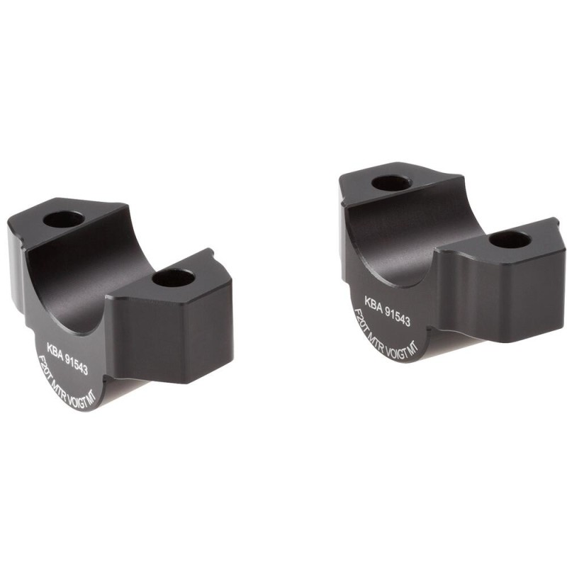 Voigt-MT Stuurverhogers 20mm | Yamaha Niken GT (RN58) 18- zwart