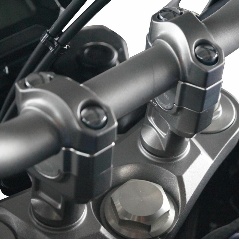 Voigt-MT Stuurverhogers 20mm | Yamaha Niken GT (RN58) 18- zilver