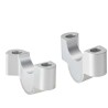 Voigt-MT Handlebar risers 25mm | BMW R1250RS LC 2019- 4x additional special screws | BMW navigation sys.