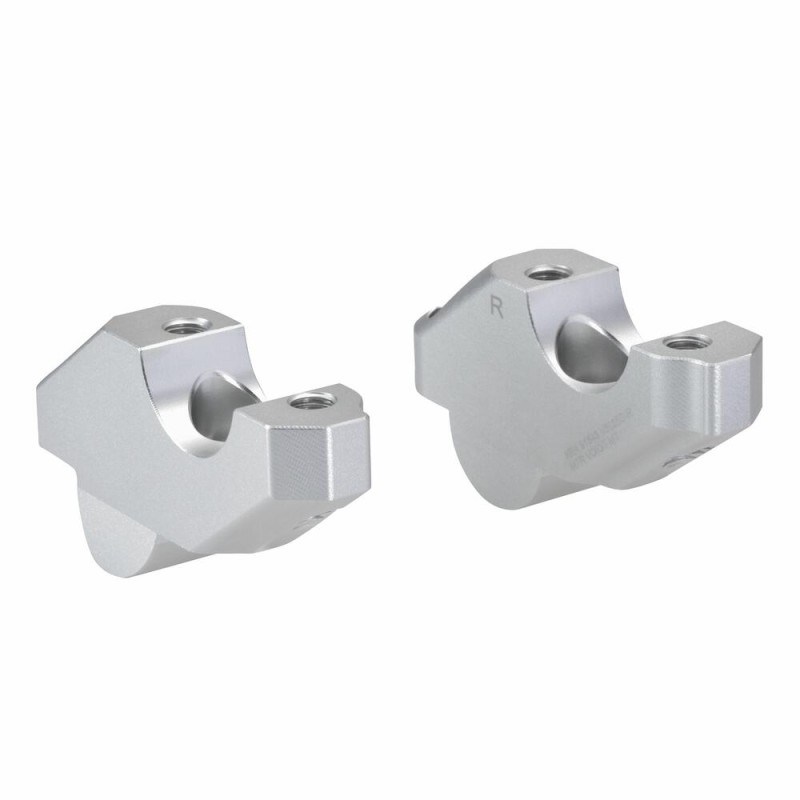 Voigt-MT Stuurverhogers 30mm (verspringing) 25mm | BMW S 1000 R 17-20 with Brake extension adaptor