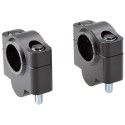Voigt-MT Handlebar risers 30mm | Yamaha Ténéré 700, Rally & World Raid black anodized