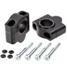 Voigt-MT Handlebar risers 30mm | Yamaha Ténéré 700, Rally & World Raid black anodized