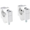 Voigt-MT Handlebar risers 30mm | Yamaha Tracer 900 & Tracer 900 GT (RN57) silver anodized