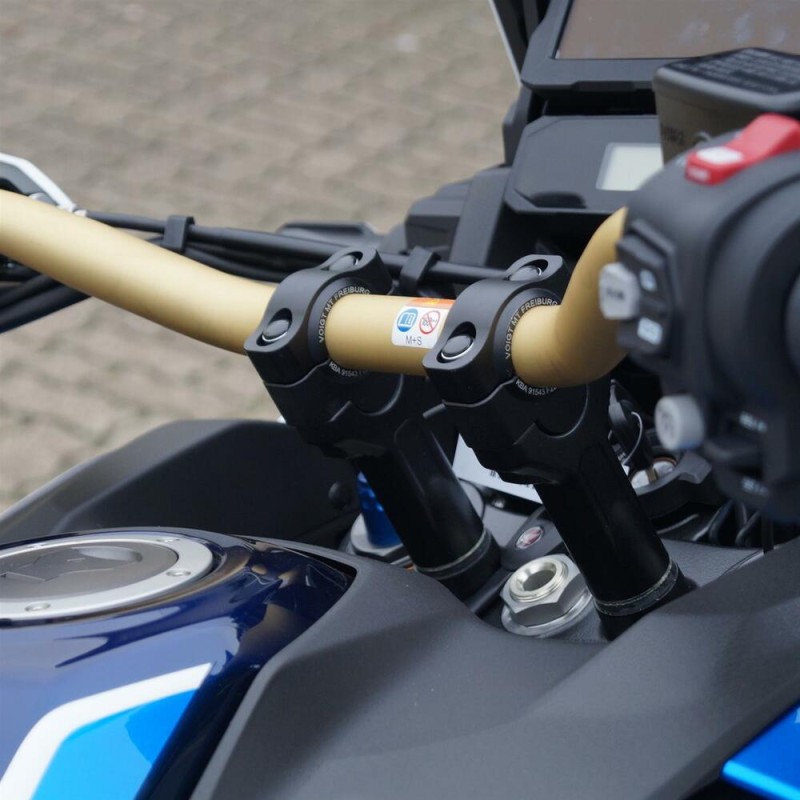 Voigt-MT Stuurverhogers 20mm | Honda CRF1100L Africa Twin & Adventure Sports from 2020 zwart