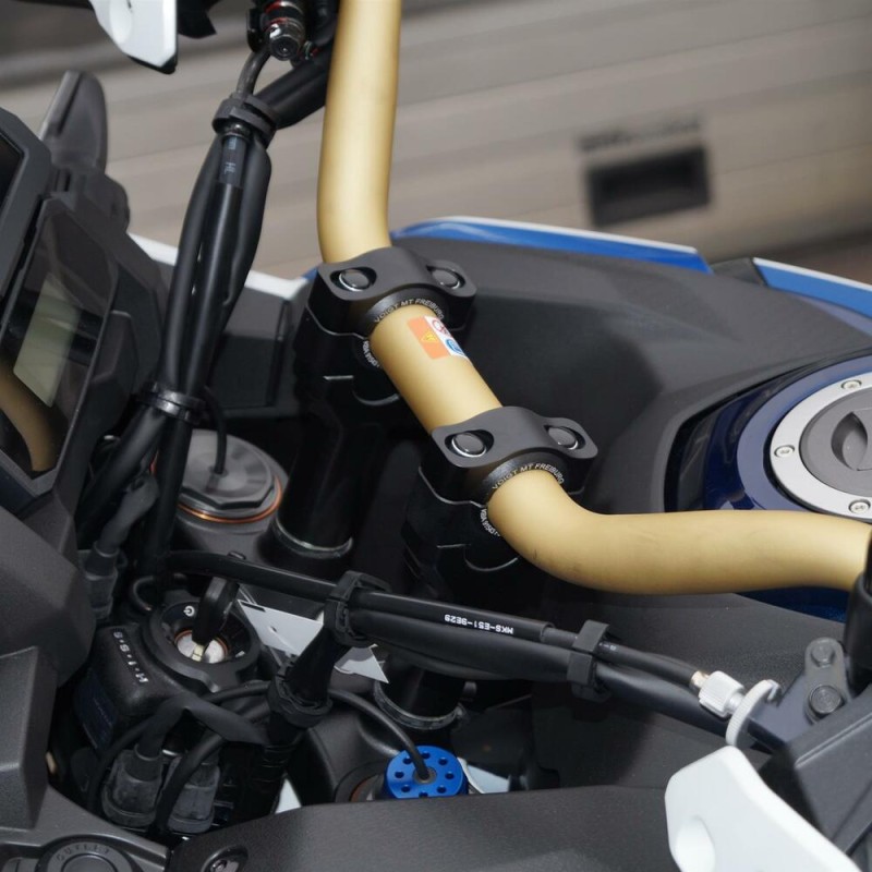 Voigt-MT Stuurverhogers 20mm | Honda CRF1100L Africa Twin & Adventure Sports from 2020 zwart