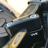 Voigt-MT Handlebar risers 25mm | Buell XB9S Lightning XB1 2003-2004 black anodized
