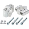 Voigt-MT Handlebar risers 20mm | Aprilia RX 125 (KX) 19- silver anodized