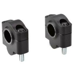 Voigt-MT Handlebar risers 25mm | Aprilia NA Mana 850 (RC) 07-16 black anodized