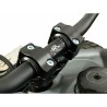 Voigt-MT Handlebar conversion to fat-bar | Yamaha YFM 660 & YFM 700 Raptor to 28,6 and 31,8mm handlebars silver anodized