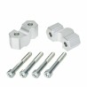 Voigt-MT Handlebar risers 25mm | BMW F 750 GS 2018- and 4 additional special screws | BMW navigation sys.