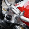 Voigt-MT Handlebar risers 25mm | BMW F 850 GS & F 850 GS Adventure 2018- 4x additional special screws | BMW navigation sys.