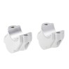 Voigt-MT Handlebar risers 30mm and 15mm closer | BMW R 1200 GS Adventure 2005-2008 silver anodized