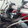 Voigt-MT Stuurverhogers 30mm and 15mm closer | BMW R 1200 GS 2004-2007 zwart
