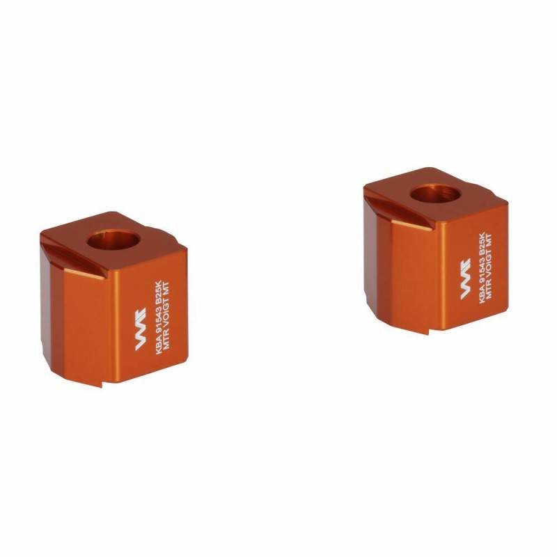 Voigt-MT Handlebar risers 25mm | KTM 1090 Adventure / L / R 17 - orange anodized