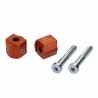 Voigt-MT Handlebar risers 25mm | KTM 390 Adventure 19 - orange anodized
