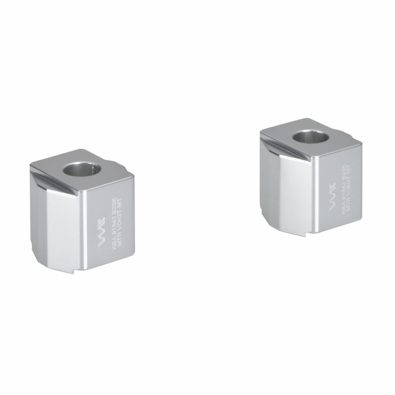 Voigt-MT Handlebar risers 25mm | KTM 390 Adventure 19 - silver anodized