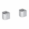 Voigt-MT Handlebar risers 25mm | KTM 390 Adventure 19 - silver anodized