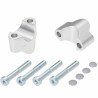 Voigt-MT Handlebar risers 25mm | KTM 890 Duke / R 20 - silver anodized