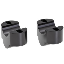 Voigt-MT Handlebar risers 25mm | Yamaha XV950 / XV950R / XVS950 /Racer black anodized