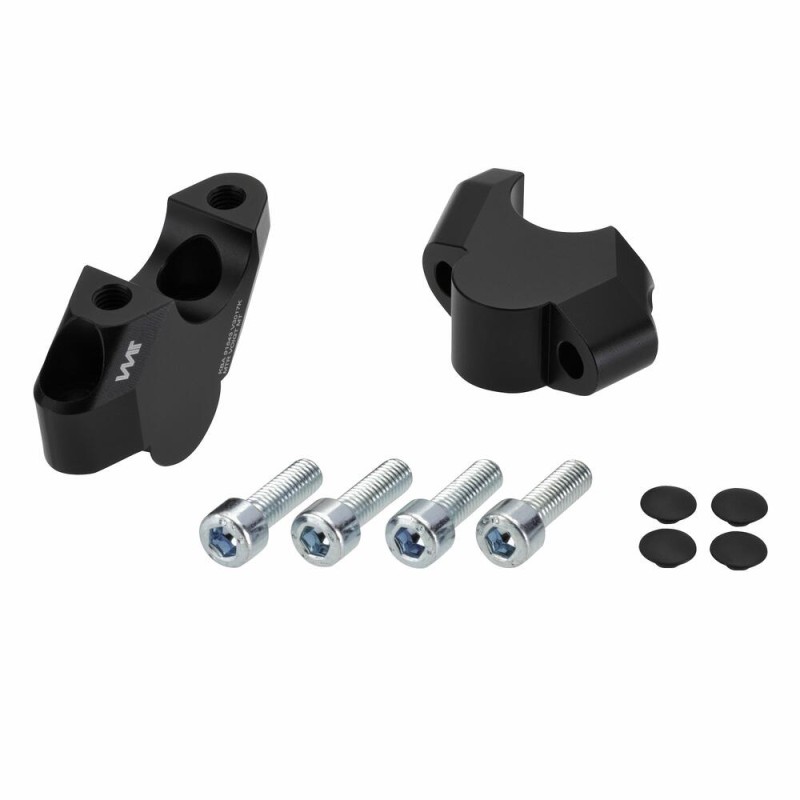 Voigt-MT Stuurverhogers 30mm (verspringing) 17mm | KTM 390 DUKE zwart