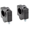 Voigt-MT Handlebar risers 30mm | Kawasaki Z900 RS & Z900 RS Café with TUV certificate (ABE) black anodized
