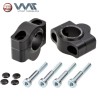 Voigt-MT Stuurverhogers 20mm | Kawasaki Z900RS & Z900RS Café with TÜV certificate (ABE) zwart