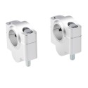 Voigt-MT Stuurverhogers 30mm | Ducati Multistrada 1000S DS 2005-2006 zilver