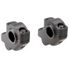 Voigt-MT Stuurverhogers (verspringing), 30mm up and 21mm closer | Royal Enfield Himalayan Models from 2016 zwart