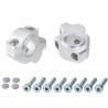 Voigt-MT Stuurverhogers (verspringing) 30mm/21mm | Triumph Trident 660 21- zilver