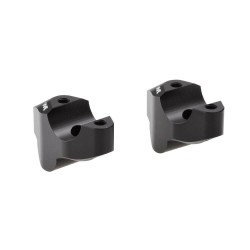 Voigt-MT handlebar risers 30mm with offset 19mm | KTM 890 Adventure / L / R / Rally 21- black anodized