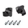 Voigt-MT handlebar risers 30mm with offset 19mm | KTM 890 Adventure / L / R / Rally 21- black anodized